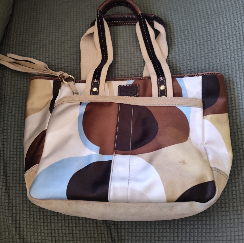 Coach pattern small handbag